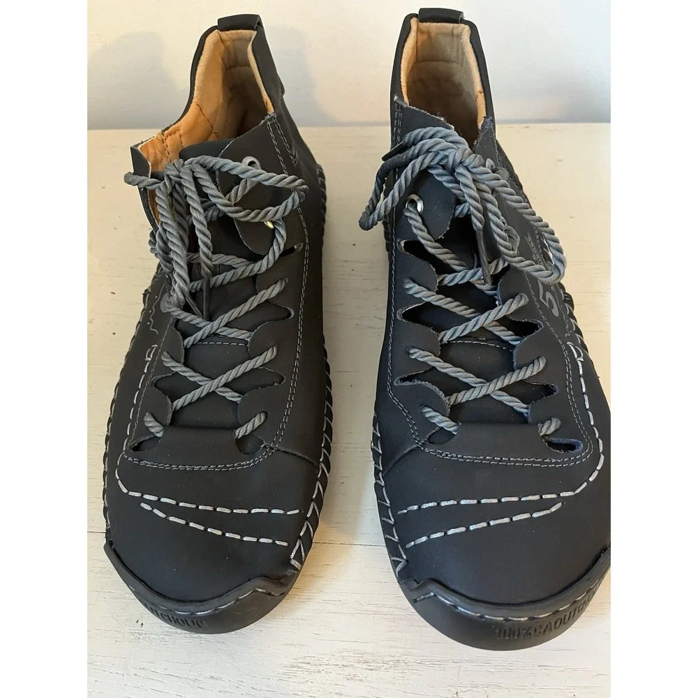 Alcubierre Men's Casual‎ Leather Shoes Ankle Chukka Boots Lace Up Size 45